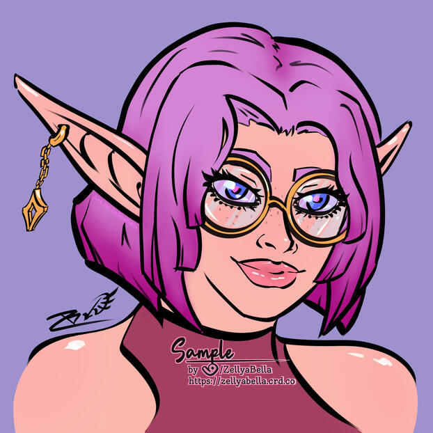 Sample Colored Sketch