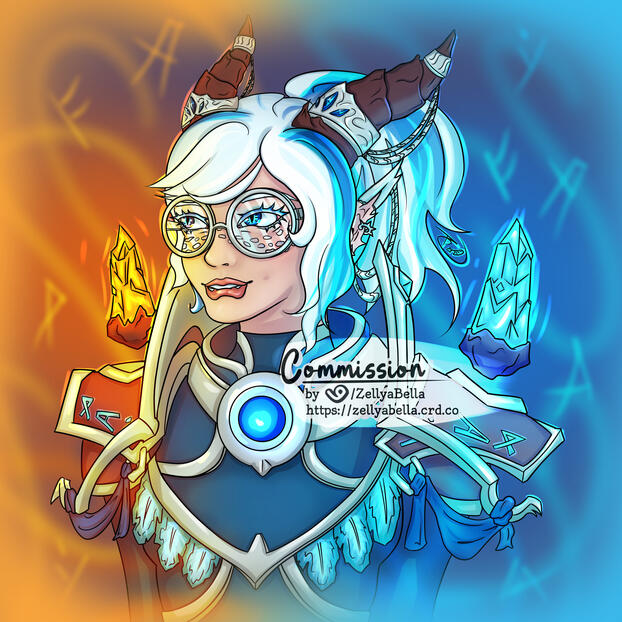 Sylvie Visage Bust for The Choom (WoW Comm)